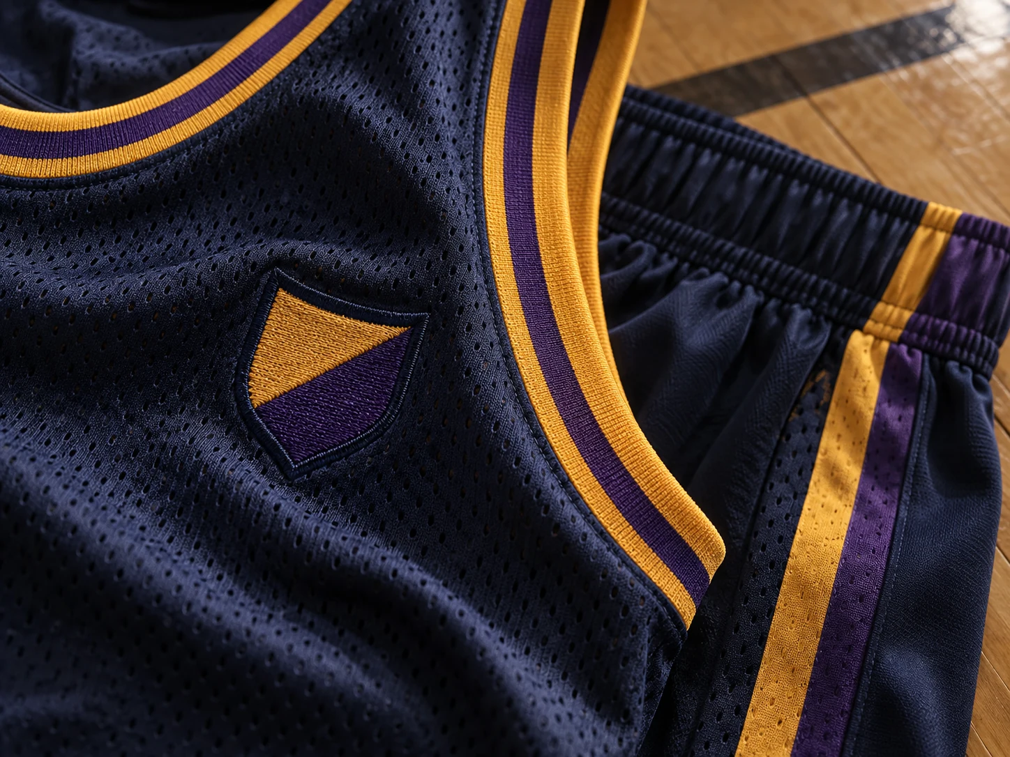 club marks basketball garment detail